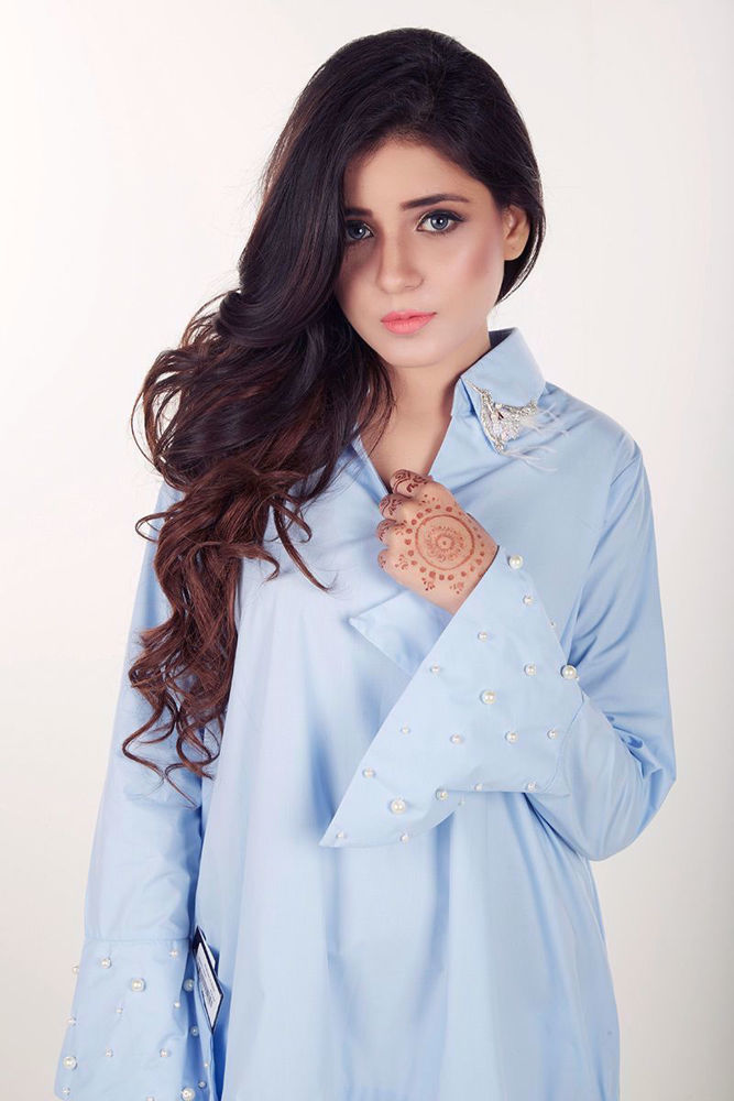 Picture of Blue cotton shirt