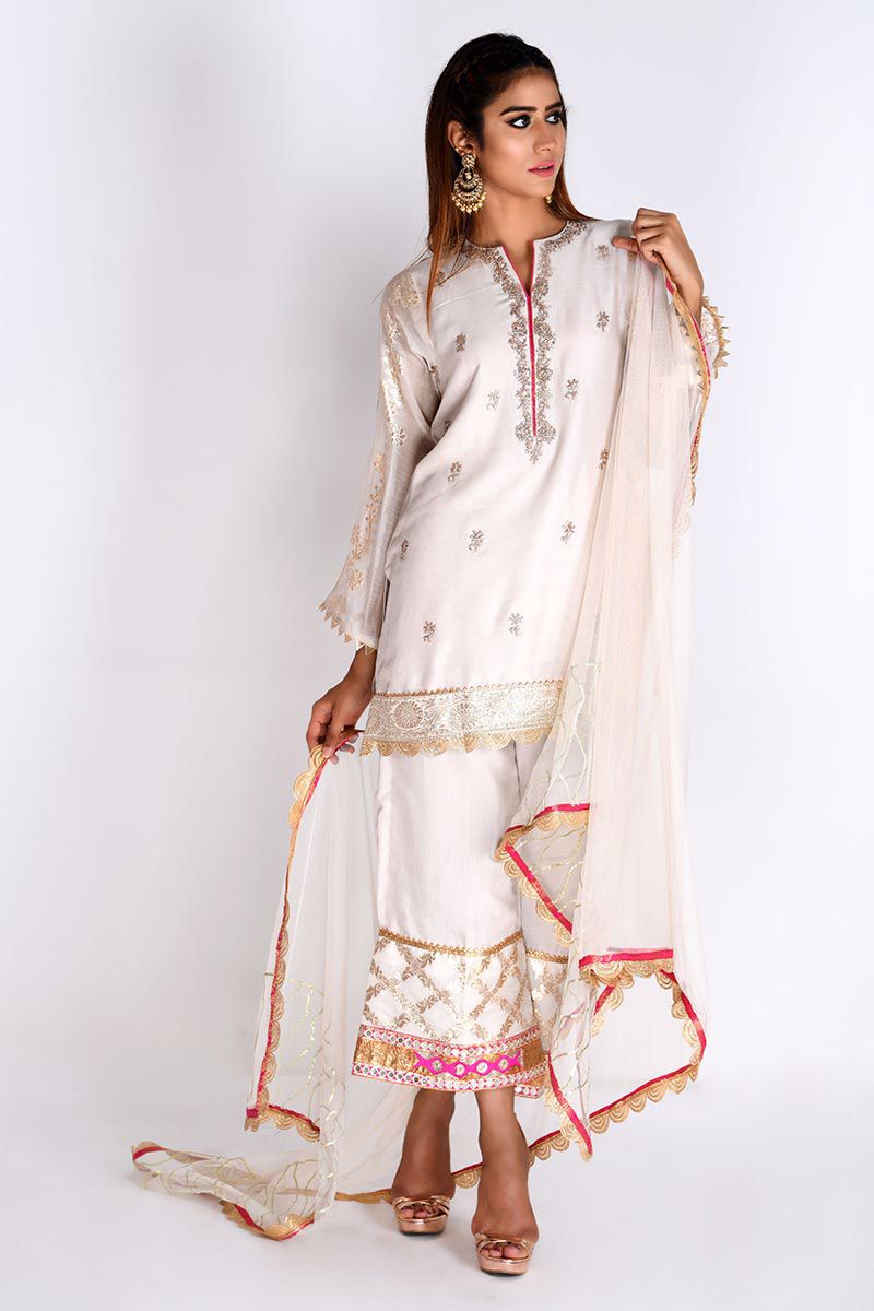 Picture of Ivory Khadi Kurta