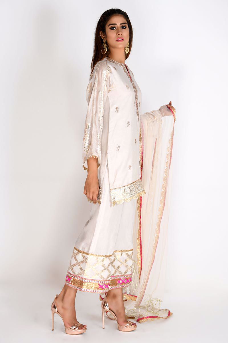 Picture of Ivory Khadi Kurta