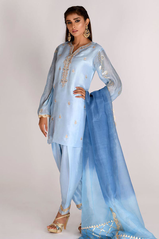 Picture of French Silk Kurta