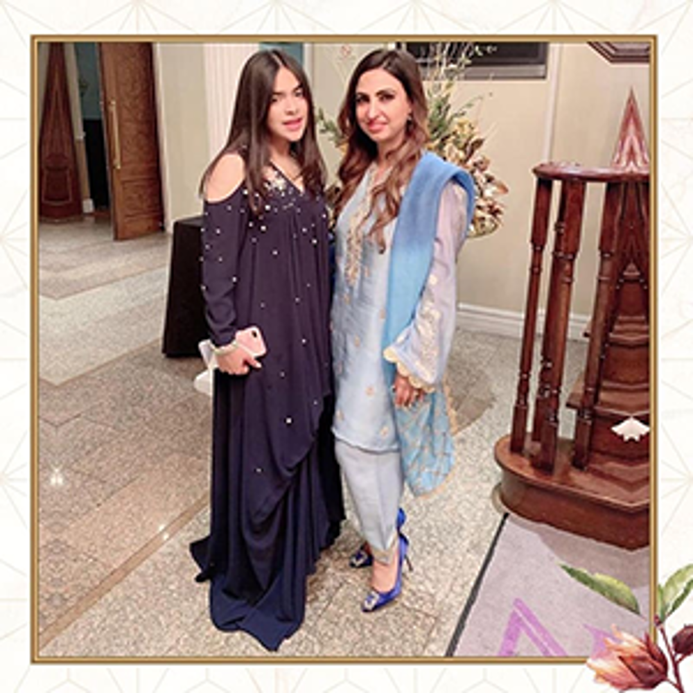 Picture of Ayesha Gaba and Zareen Chaudhry spotted celebrating Eid in style in Canada in these trendy Rozina Munib ensembles