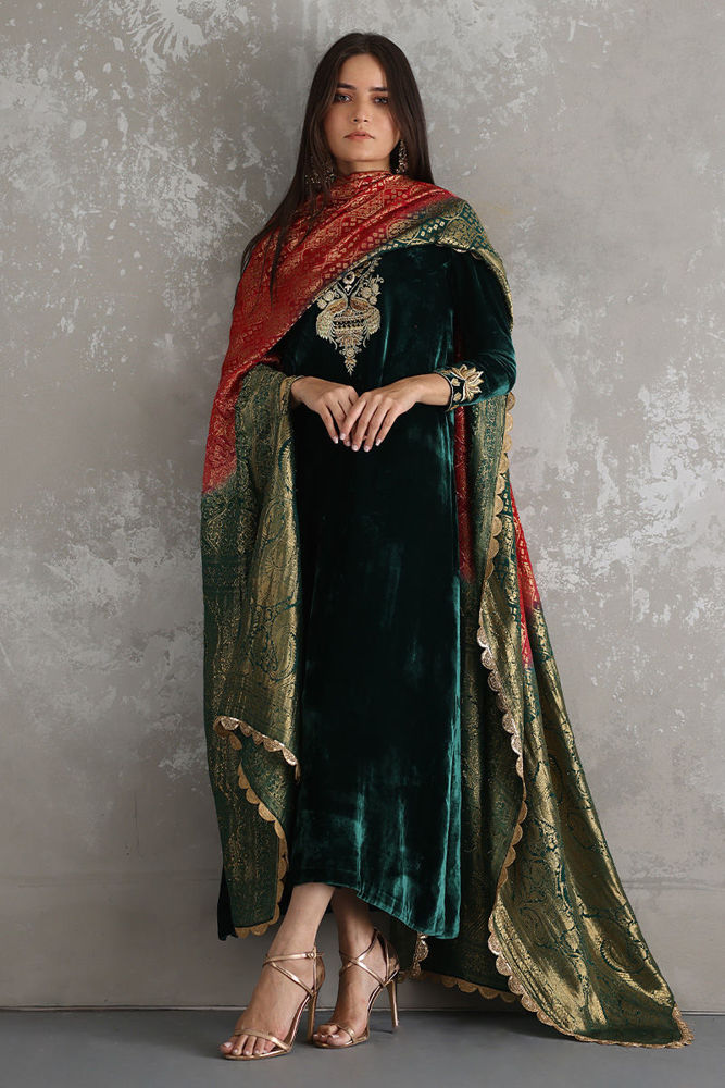 Picture of Mira- 02 Banarsi Chiffon Chadar