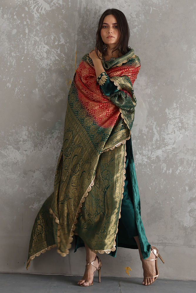 Picture of Mira- 02 Banarsi Chiffon Chadar