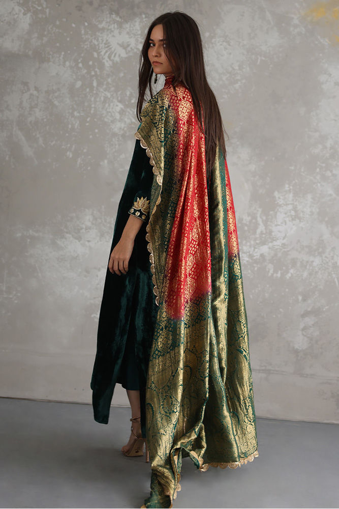 Picture of Mira- 02 Banarsi Chiffon Chadar