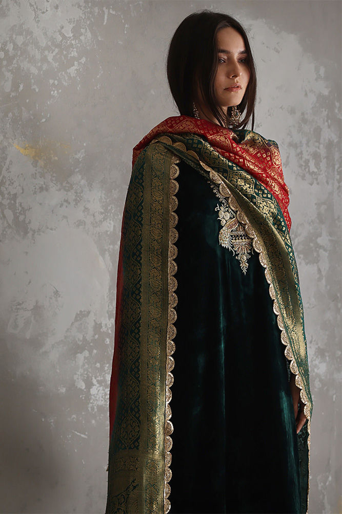 Picture of Mira- 02 Banarsi Chiffon Chadar