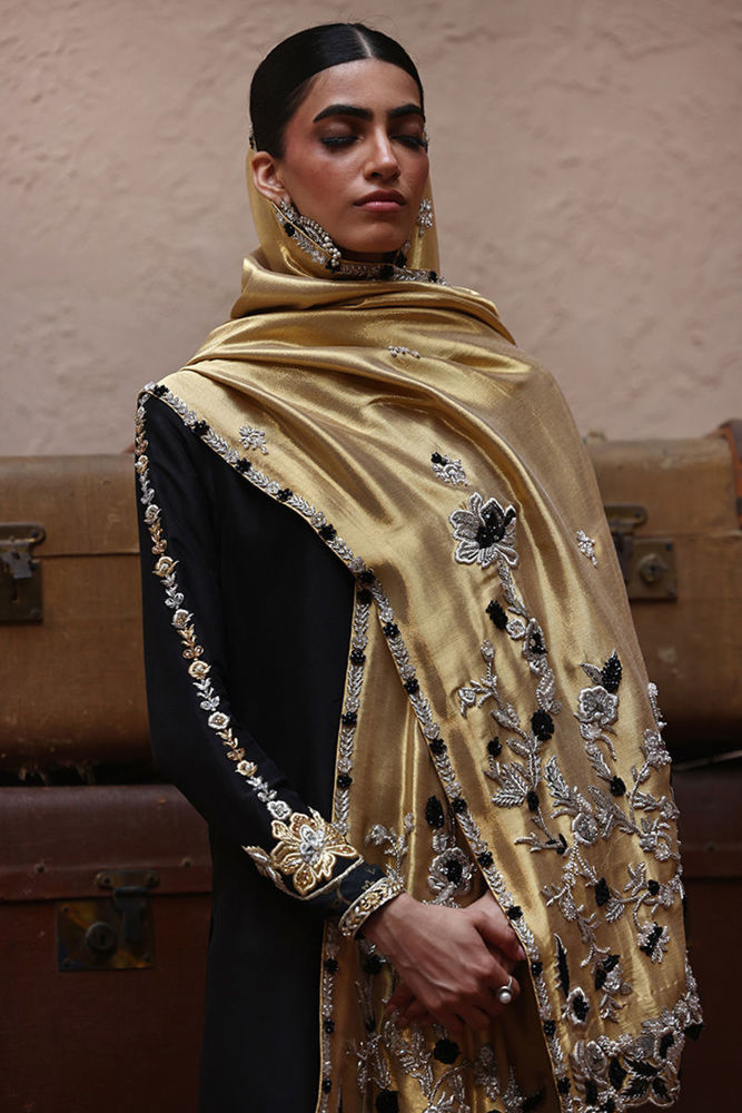 Picture of L25-21 - Medium Silk Dupatta and work on the Borders.