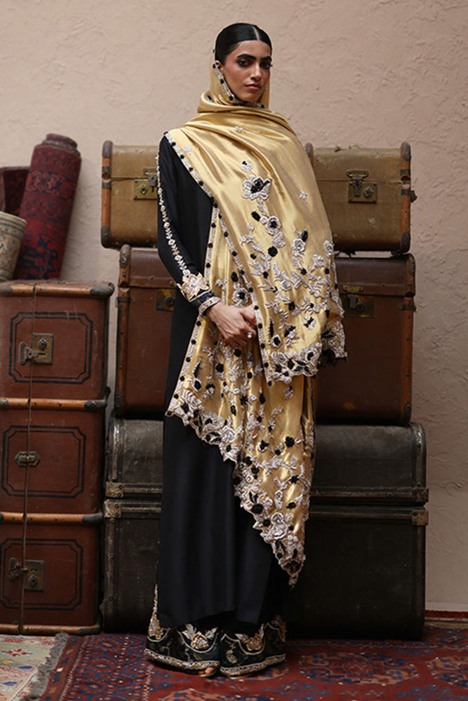 Picture of L25-21 - Medium Silk Dupatta and work on the Borders.