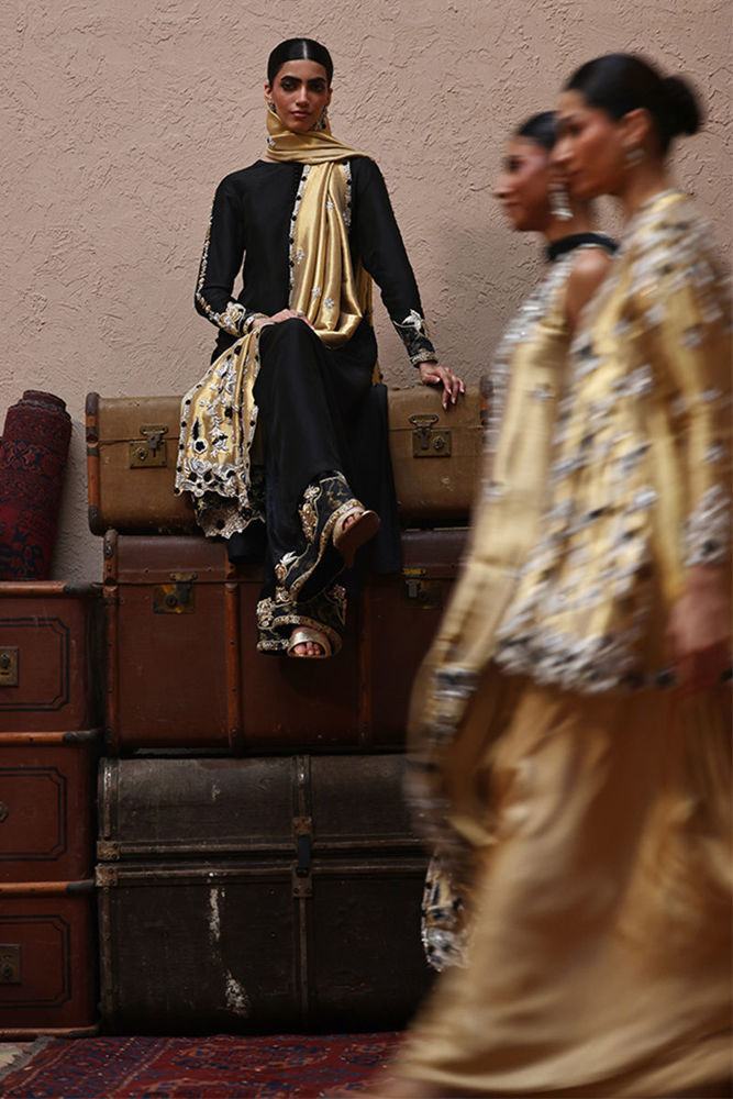 Picture of L25-21 - Medium Silk Dupatta and work on the Borders.