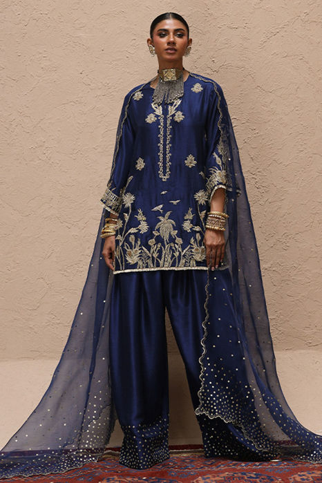 Picture of L25-11 Pure Organza Dupatta